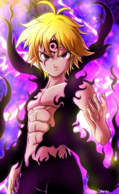 Meliodas y los Pecados Capitales enfrentando al Rey Demonio