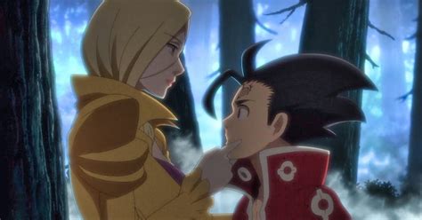 Zeldris y Gelda luchando contra el Rey Demonio