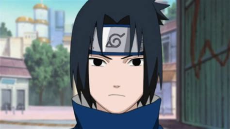 Sasuke Uchiha a los 12 años en el anime de Naruto