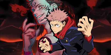 Ilustración de Yuji compartiendo recuerdos con Sukuna