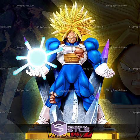 Trunks en estado Ultra Super Saiyajin