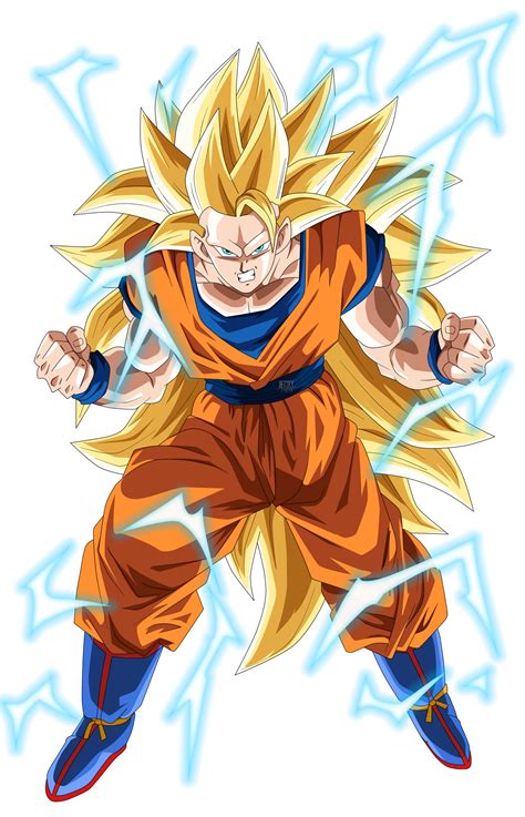 Goku en estado Super Saiyajin 3