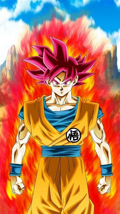 Goku en Super Saiyan Dios Super Saiyan: Kaio-ken