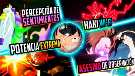 Diagrama del Haki en One Piece