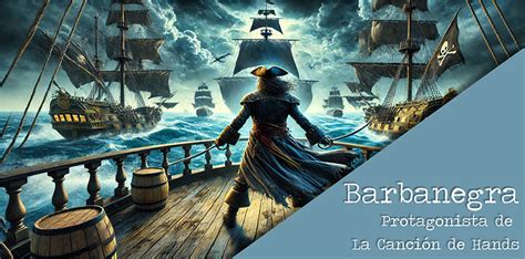 Ilustración de Barbanegra preparándose para la batalla