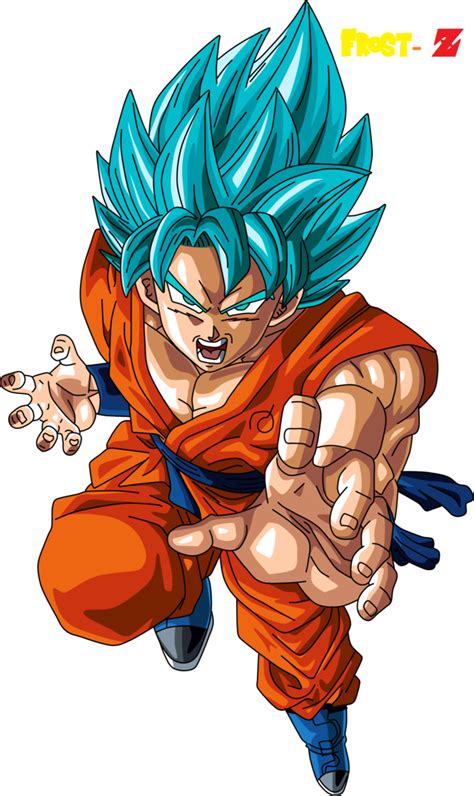 Goku en su forma Super Saiyan God