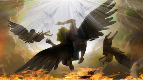 Representación de ángeles caídos