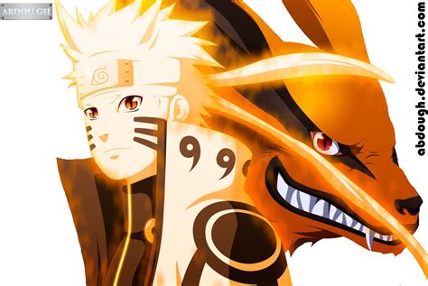 Kurama ofreciendo su poder a Naruto