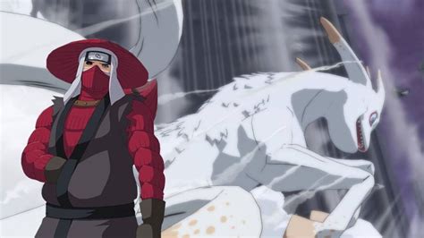 Naruto en Modo Jinchūriki Versión Dos con Cinco Colas
