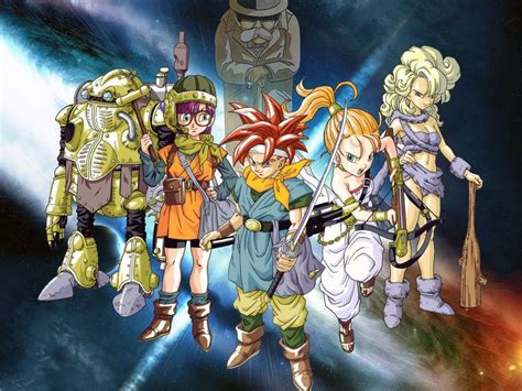 Personajes de Chrono Trigger diseñados por Akira Toriyama