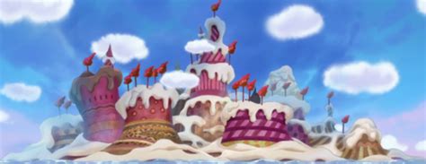 Mapa de la isla Whole Cake y sus alrededores
