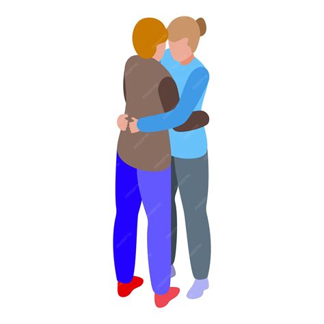 Pareja abrazándose tiernamente