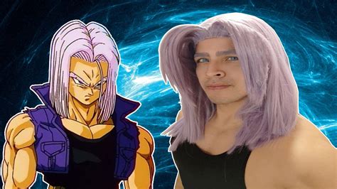 Peluca de Trunks y guantes a juego