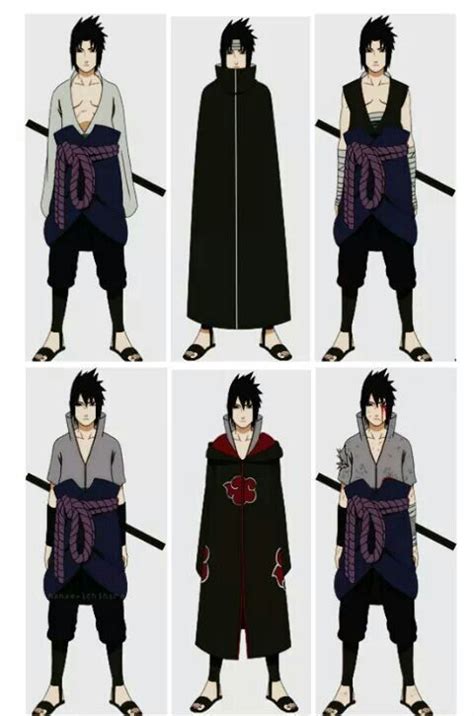 Sasuke en su atuendo de Kage de Soporte