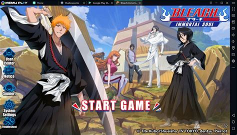 Interfaz de Bleach: Immortal Soul en PC