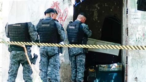 Policia Militar investigando