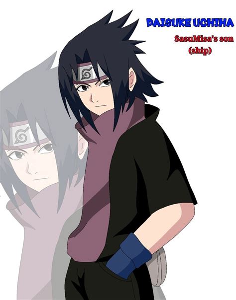 Sasuke consolando a su bebé Daisuke