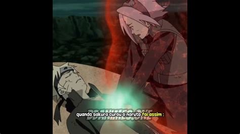 Sakura curando a Naruto
