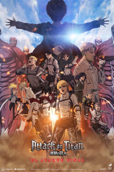 Póster oficial de Attack on Titan: La Película Parte 1