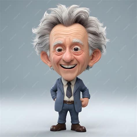 Ilustración de un duende con rasgos exagerados al estilo caricatura