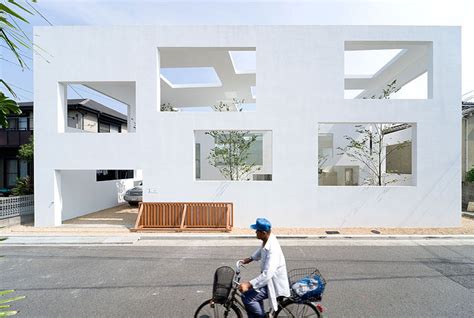 Fachada de la Casa N de Sou Fujimoto