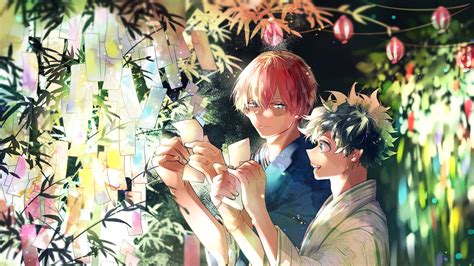 Boda de Todoroki y Deku