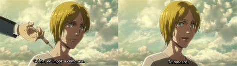 Abrazo entre Grisha y Zeke en los Caminos