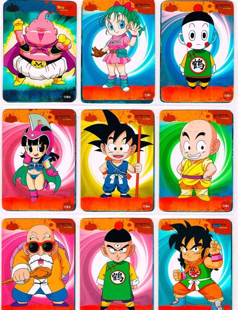Colección de tarjetas de Dragon Ball Z