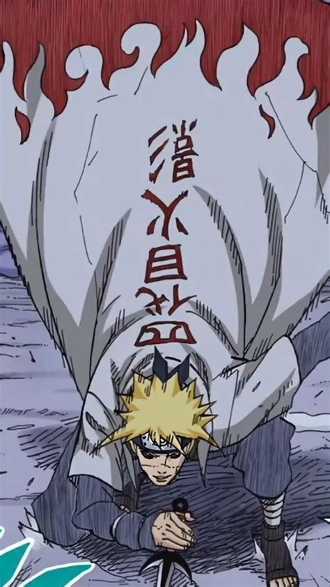 Naruto deteniendo la Bola de la Búsqueda de la Verdad