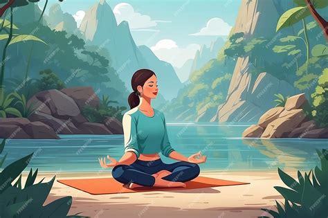 Ilustración de un estilo de respiración basado en la serpiente