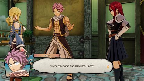 Captura de pantalla del videojuego Fairy Tail