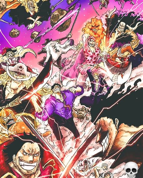 Imagen de los Cuatro Emperadores Kaido y Big Mom