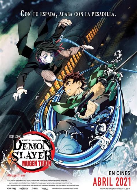 Cartel de la película Demon Slayer: Mugen Train