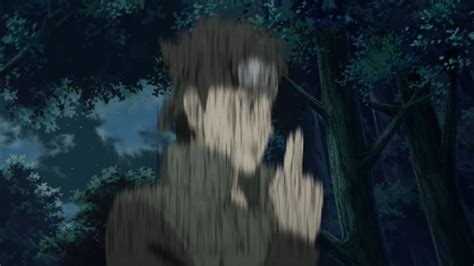 Ilustración de un ninja ejecutando el Shunshin no Jutsu con una nube de humo.