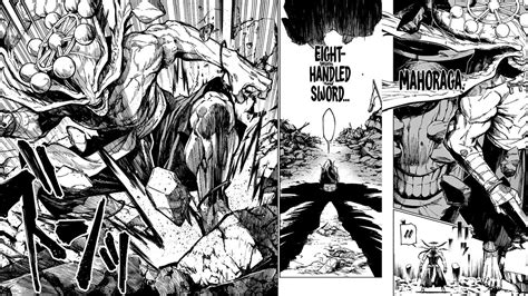 Panel de 'Jujutsu Kaisen Modulo' mostrando la batalla de Mahoraga