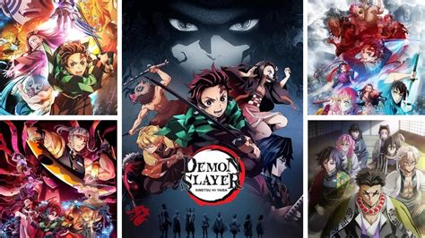 Infografía sobre el orden cronológico de visualización de Demon Slayer