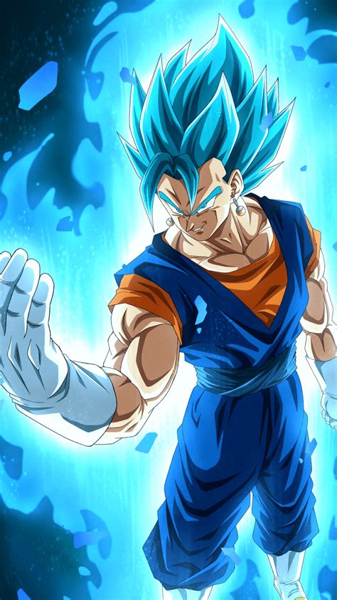Vegetto en estado Super Saiyan Blue