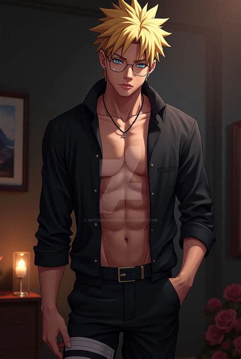 Fan art de Naruto adulto