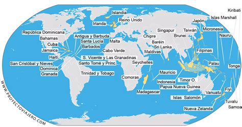 Mapa de la isla Paradis y el continente