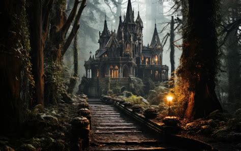 Castillo de estilo gótico