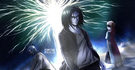 Eren interactuando con Ymir en La Coordenada