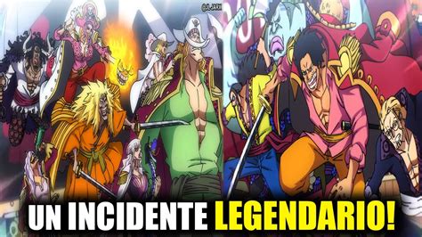 Ilustración de la batalla de God Valley en One Piece