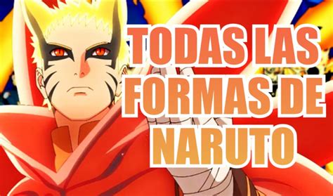 Naruto transformándose en el Zorro de Nueve Colas