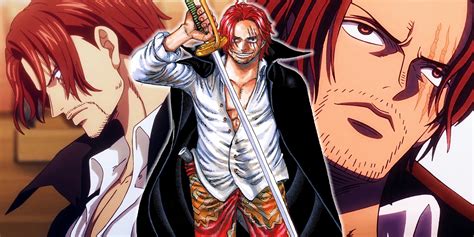 Shanks enfrentando a la Marina