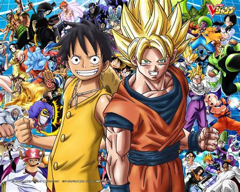 Personajes de One Piece, Toriko y Dragon Ball