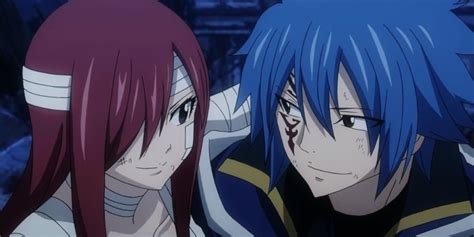 Erza luchando contra Jellal