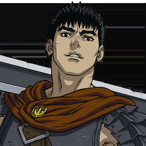 Aspecto físico de Guts, el Guerrero Negro