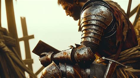 Elizabeth escapando del castillo con armadura oxidada