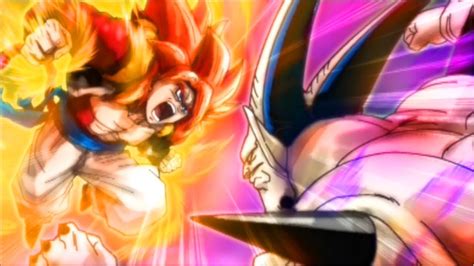 Gogeta Super Saiyan 4 vs Omega Shenron