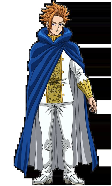 Ilustración de Arthur Pendragon en Nanatsu no Taizai